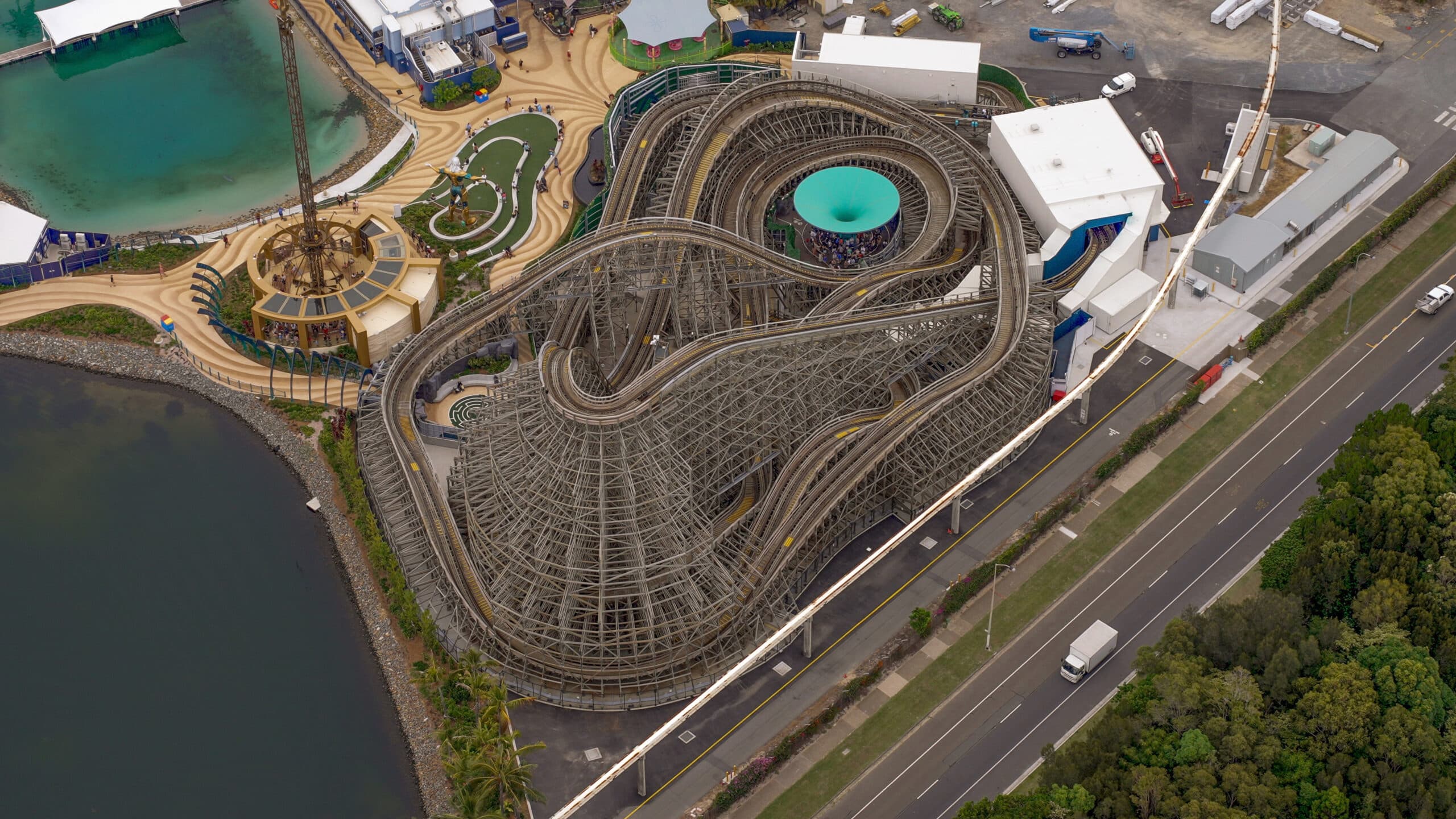 Newest Martin & Vleminckx coaster at Sea World Gold Coast to feature record-breaking crossovers, top speed of 85km/h, and custom theming